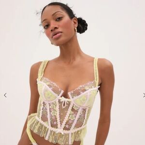 NWT FLL Buttercup Bunches Bustier - Small